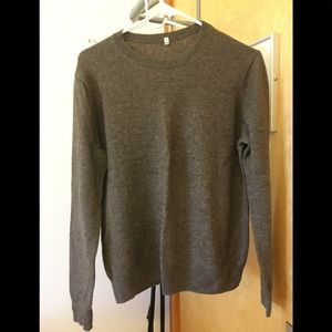 Muji Women wool crew neck sweater